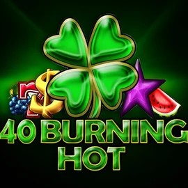 Slots logo of 40 Burning Hot from Amusnet Interactive at Felicebet Casino