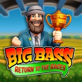 Big Bass Return to the Races slot visual from Pragmatic Play available on felicebets.eu