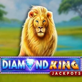 Diamond King Jackpots slot visual from SpinPlay Games available on felicebets.eu