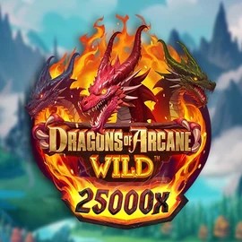 Dragons of Arcane Wild logo by Foxium at Felicebet Casino