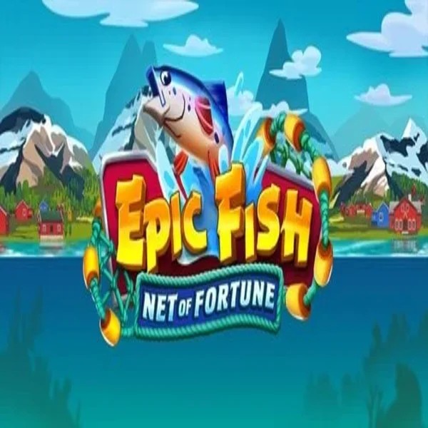 Epic Fish Net of Fortune slot logo by Quickspin at Felicebet Casino