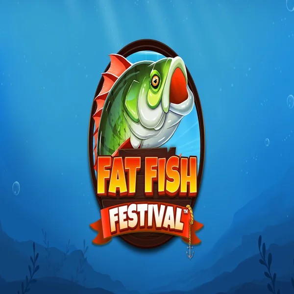 Slots logo of Fat Fish Festival from Wishbone Games at Felicebet Casino