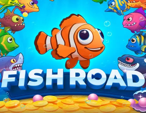 Fish Road game by InOut – logo hosted on Felicebet Casino
