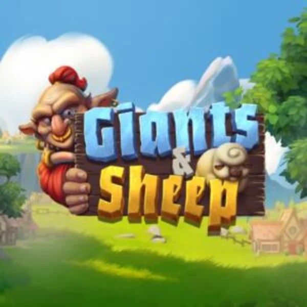 Slots logo of Giants and Sheep from Relax Gaming at Felicebet Casino