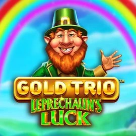 Gold Trio Leprechaun's Luck logo by Playtech Felicebet Casino