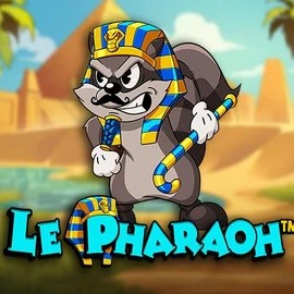 Le Pharaoh slot logo by Hacksaw Gaming at Felicebet Casino