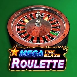 Mega Fire Blaze Roulette slot logo by Playtech at Felicebet Casino