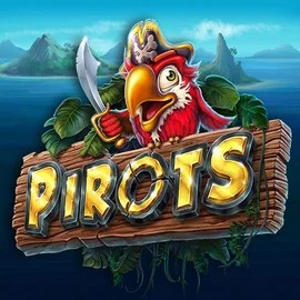 Pirots online game logo by ELK Studios on felicebets.eu