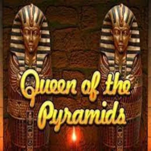 Queen of the Pyramids logo by Playtech Felicebet Casino