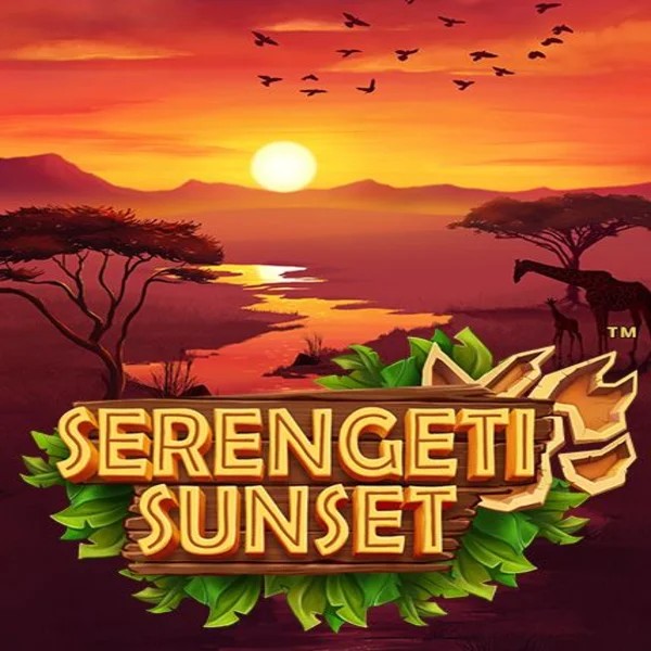 Serengeti Sunset online game logo by Skywind Group on felicebets.eu