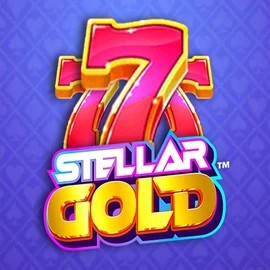 Stellar Gold online game logo by Snowborn Games on felicebets.eu