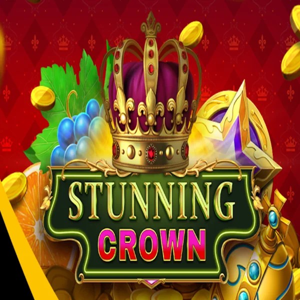 Stunning Crown slot logo by BF Games at Felicebet Casino